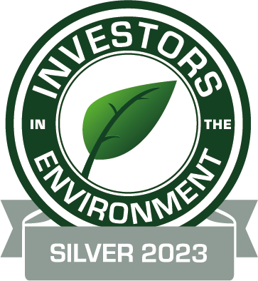 Investors in the Environment silver award 2023